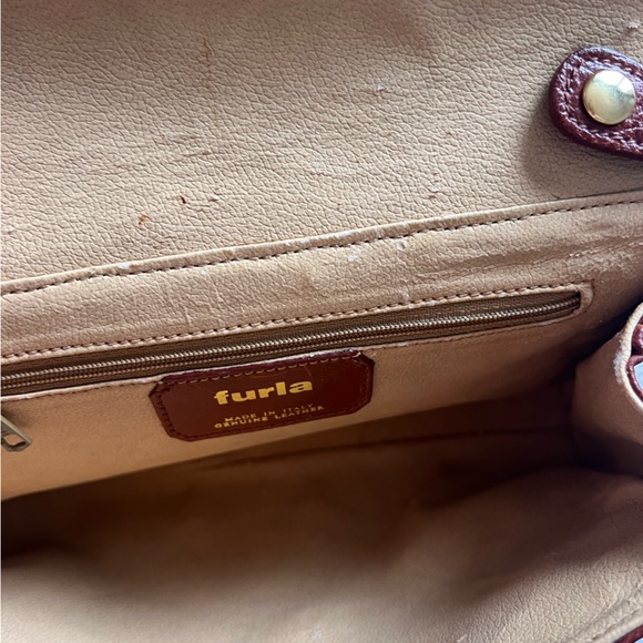 Furla leather crossbody bag, made in Italy - Picture 6 of 14